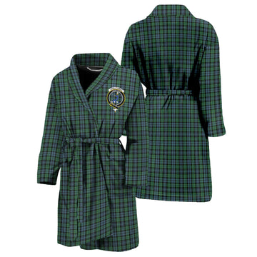 Arbuthnot Tartan Bathrobe with Family Crest