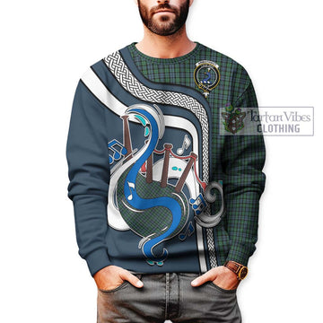 Arbuthnot Tartan Sweatshirt with Epic Bagpipe Style