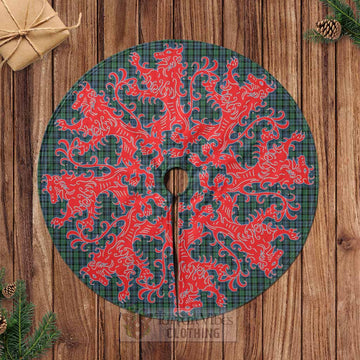 Arbuthnot Tartan Christmas Tree Skirt Lion Rampant Style Casual Tree Skirts - Tartan Vibes Clothing