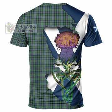 Arbuthnot Tartan Family Crest T-Shirt Scottish Thistle Celtic Inspired - Tartan Vibes Clothing