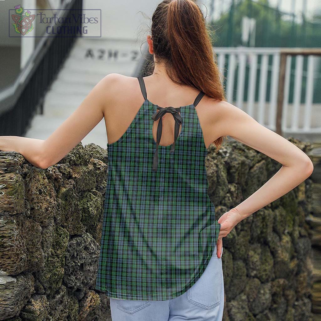 Tartan Vibes Clothing Arbuthnot Tartan Loose Halter Neck Camisole