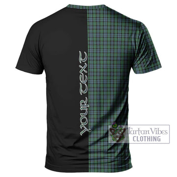 Arbuthnot Tartan T-Shirt with Family Crest and Half Of Me Style