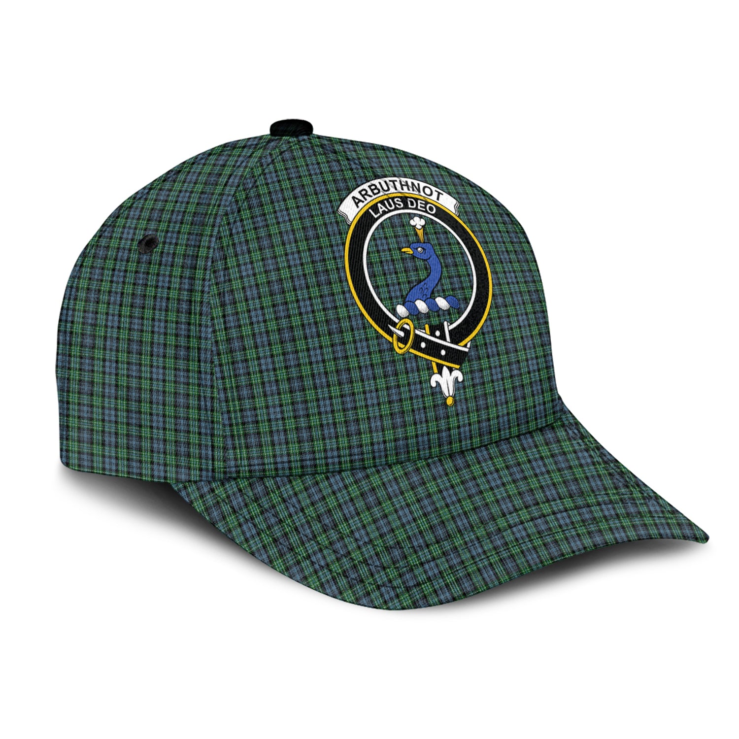 Arbuthnot Tartan Classic Cap with Family Crest - Tartanvibesclothing