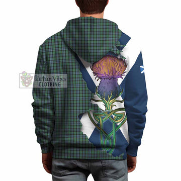 Arbuthnot Tartan Family Crest Hoodie Scottish Thistle Celtic Inspired - Tartan Vibes Clothing