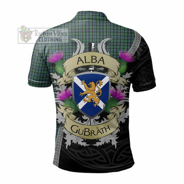 Arbuthnot Tartan Family Crest Polo Shirt Lion Rampant Royal Thistle Shield Celtic Inspired - Tartan Vibes Clothing