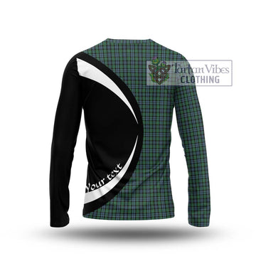 Arbuthnot Tartan Long Sleeve T-Shirt with Family Crest Circle Style