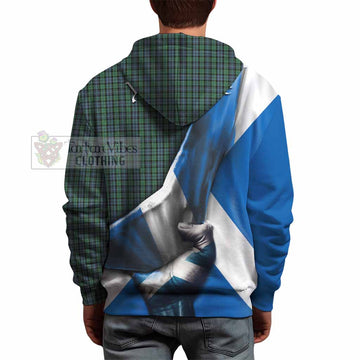 Arbuthnot Tartan Hoodie with Family Crest Scotland Patriotic Style