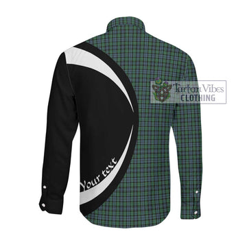 Arbuthnot Tartan Long Sleeve Button Up with Family Crest Circle Style