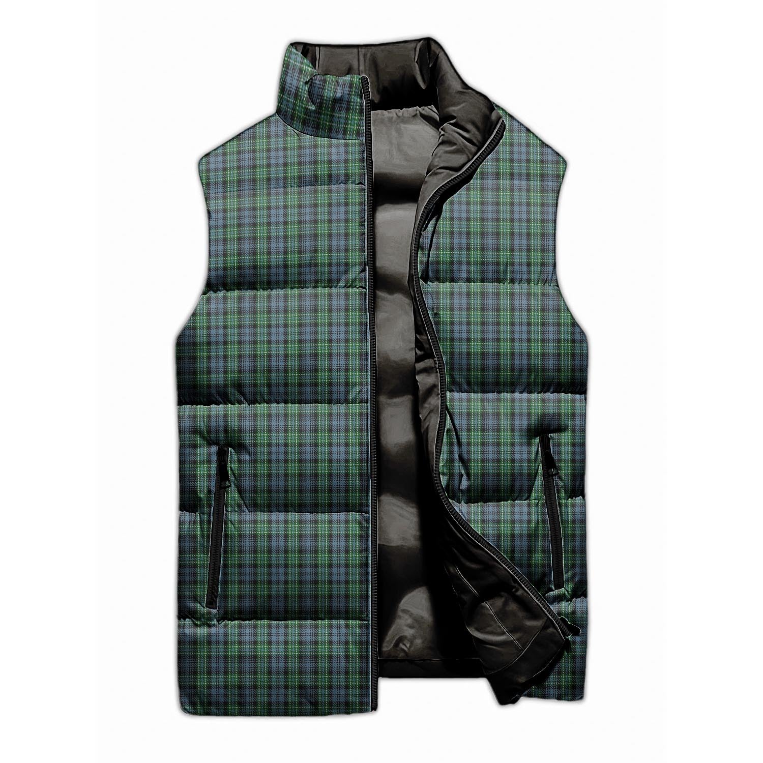 Arbuthnot Tartan Sleeveless Puffer Jacket - Tartanvibesclothing