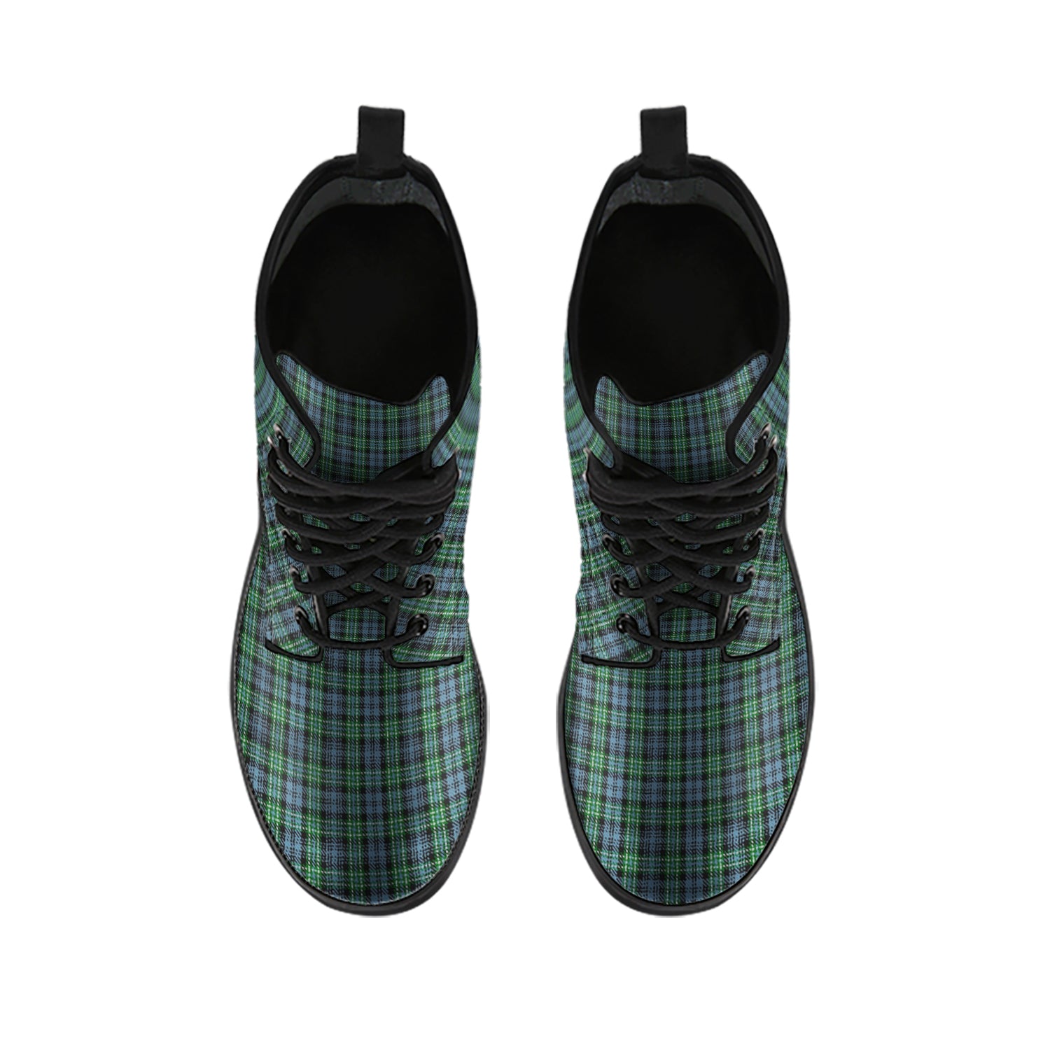 Arbuthnot Tartan Leather Boots - Tartanvibesclothing