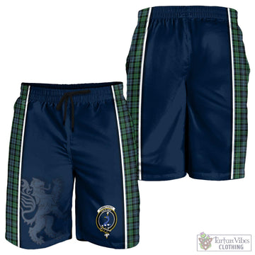 Arbuthnot Tartan Men's Shorts with Family Crest and Lion Rampant Vibes Sport Style