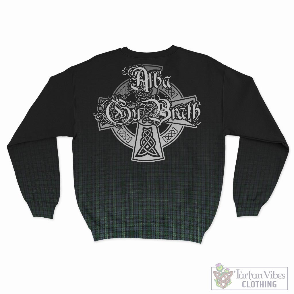 Tartan Vibes Clothing Arbuthnot Tartan Sweatshirt Featuring Alba Gu Brath Family Crest Celtic Inspired