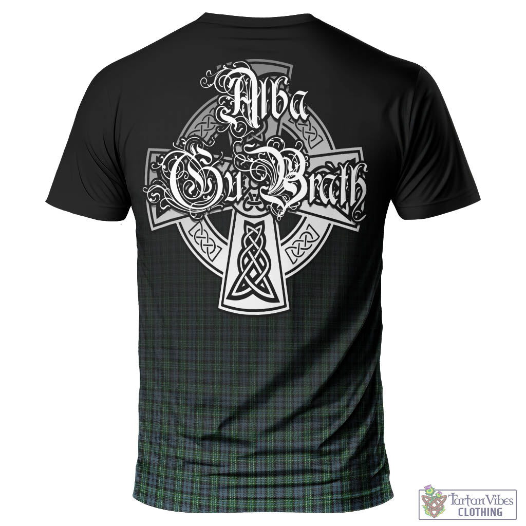 Tartan Vibes Clothing Arbuthnot Tartan T-Shirt Featuring Alba Gu Brath Family Crest Celtic Inspired