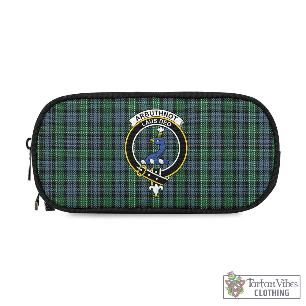 Tartan Vibes Clothing Arbuthnot Tartan Pen and Pencil Case with Family Crest