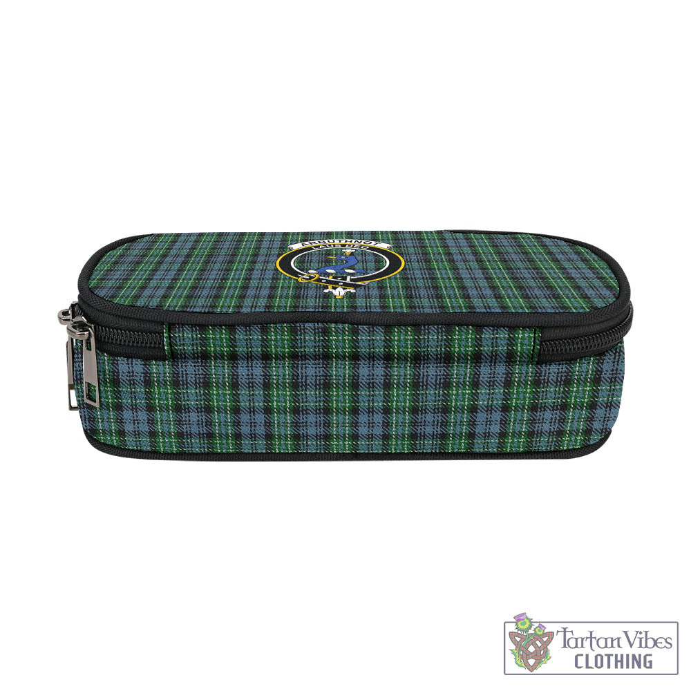 Tartan Vibes Clothing Arbuthnot Tartan Pen and Pencil Case with Family Crest