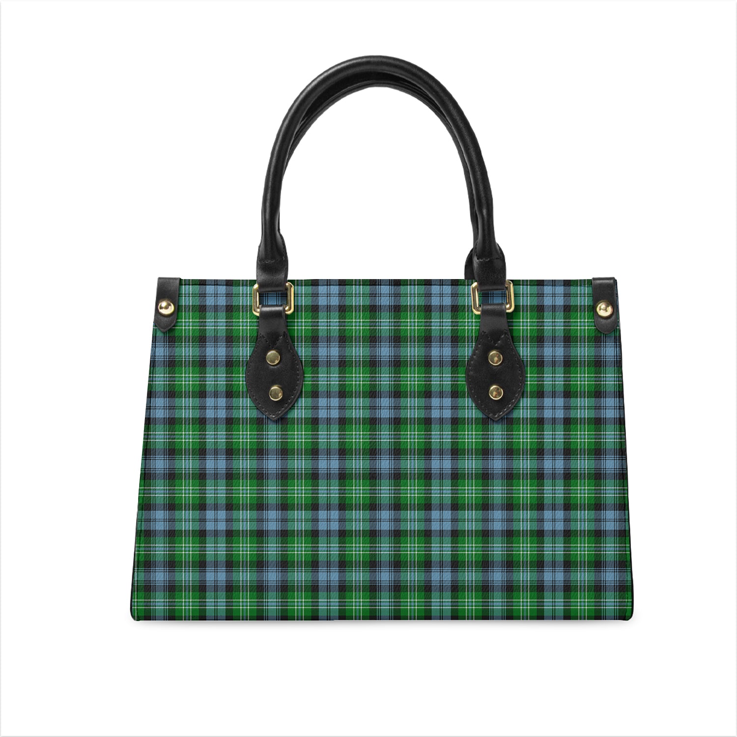 Arbuthnot Ancient Tartan Leather Bag One Size 29*11*20 cm - Tartanvibesclothing