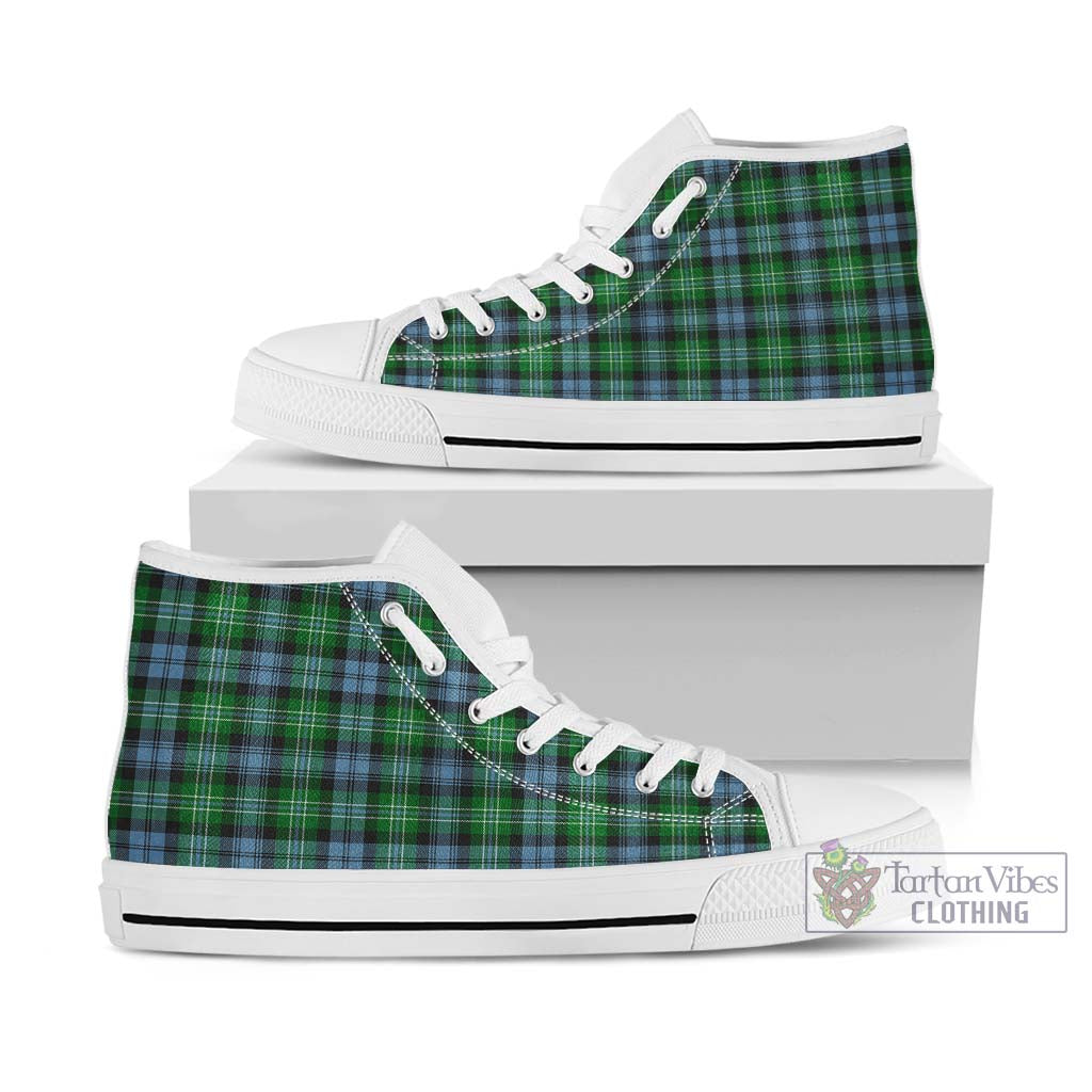 Tartan Vibes Clothing Arbuthnot Ancient Tartan High Top Shoes