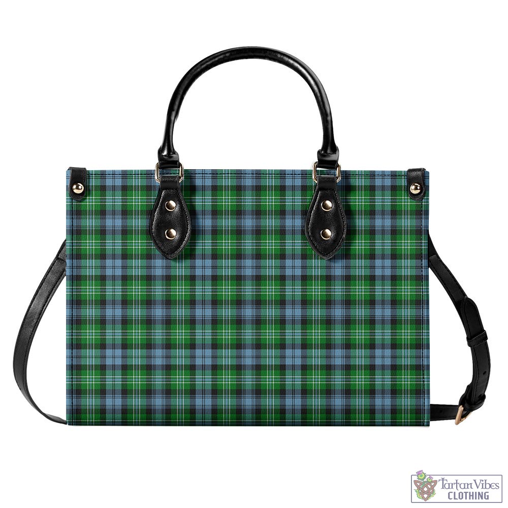 Tartan Vibes Clothing Arbuthnot Ancient Tartan Luxury Leather Handbags