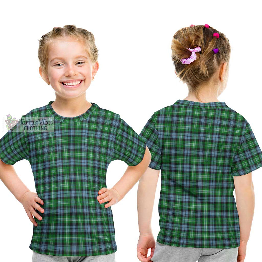 Arbuthnot Ancient Tartan Kid T-Shirt Youth XL Size14 - Tartanvibesclothing Shop