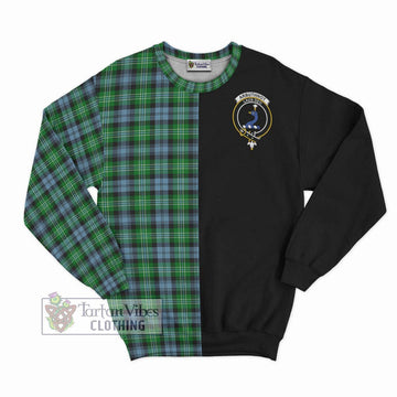 Arbuthnot Ancient Tartan Sweatshirt with Family Crest and Half Of Me Style