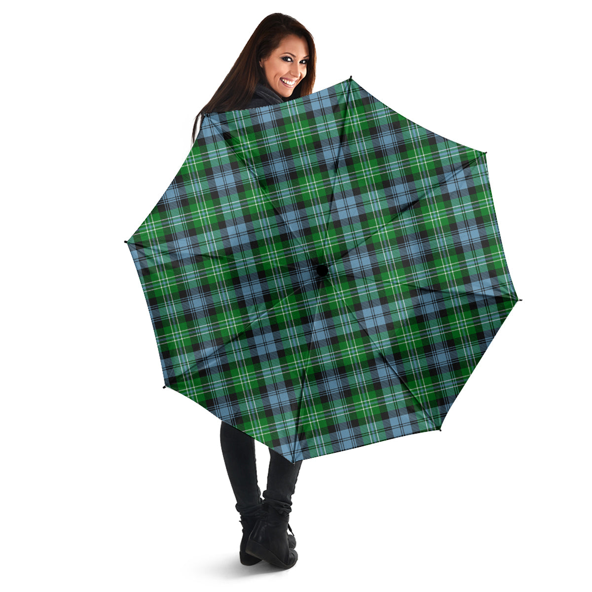 Arbuthnot Ancient Tartan Umbrella - Tartanvibesclothing