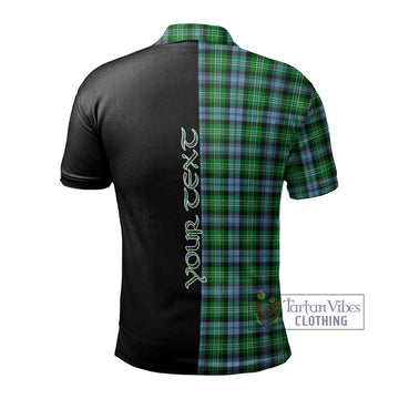 Arbuthnot Ancient Tartan Polo Shirt with Family Crest and Half Of Me Style