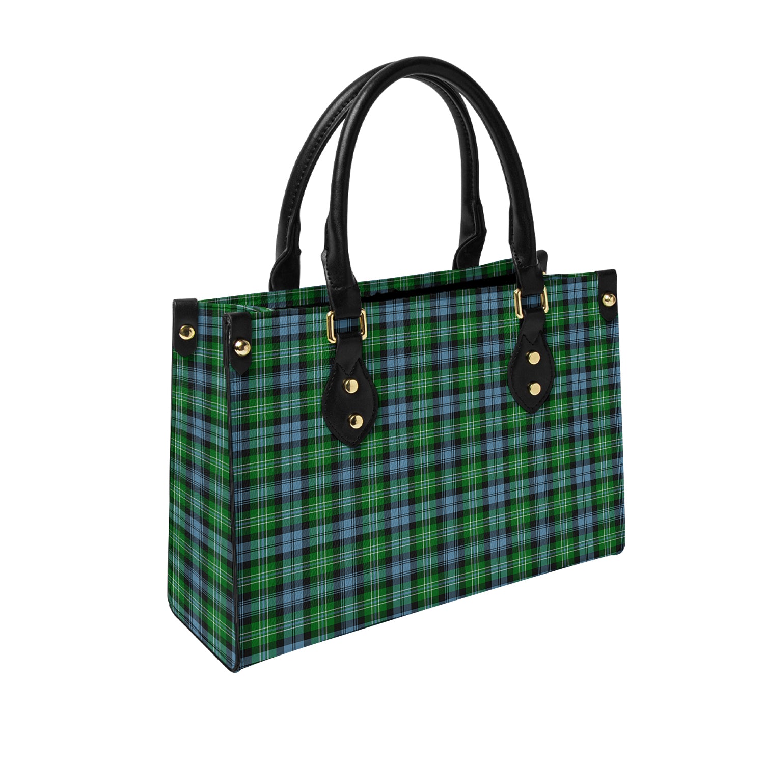 Arbuthnot Ancient Tartan Leather Bag - Tartanvibesclothing