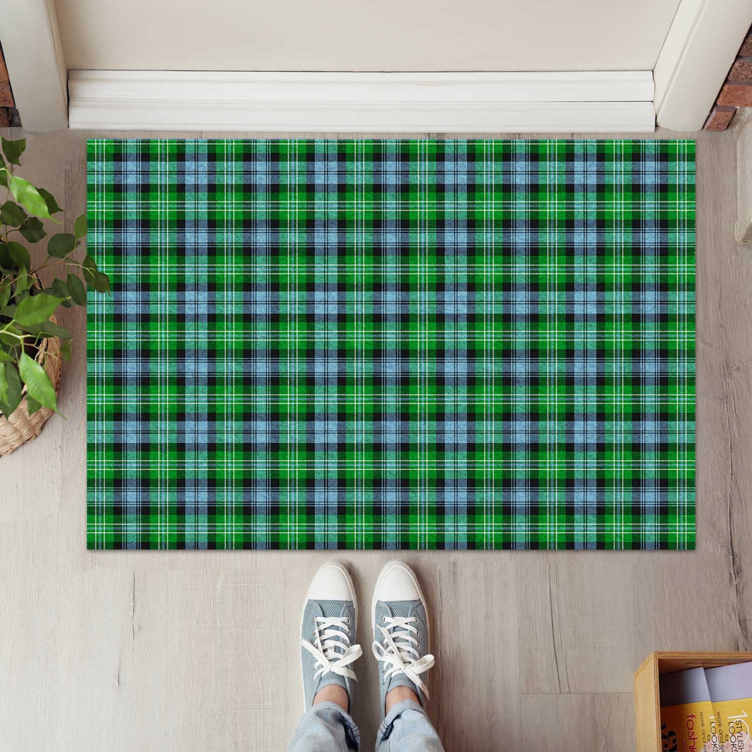 Arbuthnot Ancient Tartan Door Mat - Tartanvibesclothing