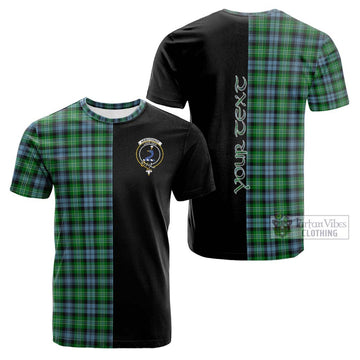 Arbuthnot Ancient Tartan Cotton T-shirt with Family Crest and Half Of Me Style