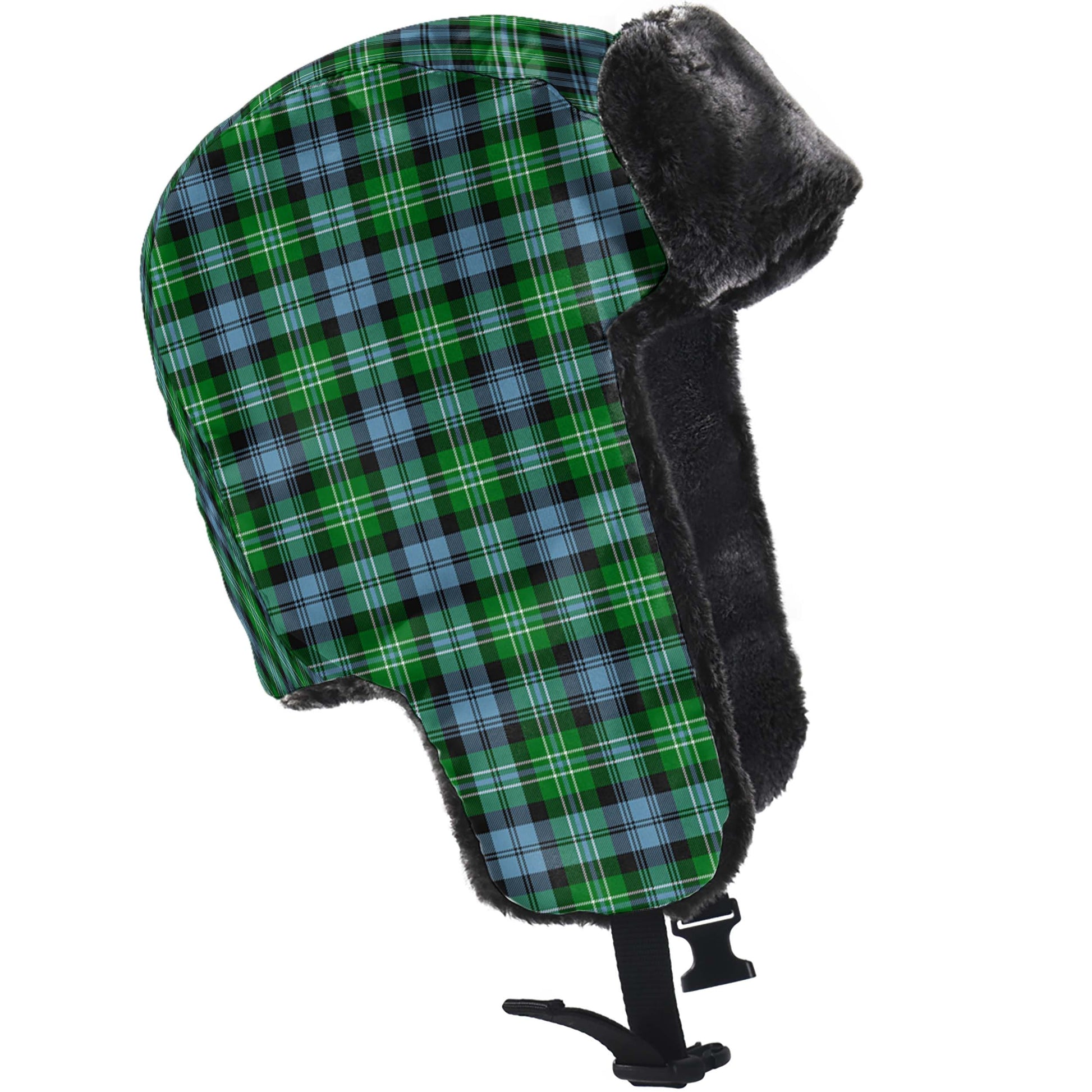 Arbuthnot Ancient Tartan Winter Trapper Hat - Tartanvibesclothing