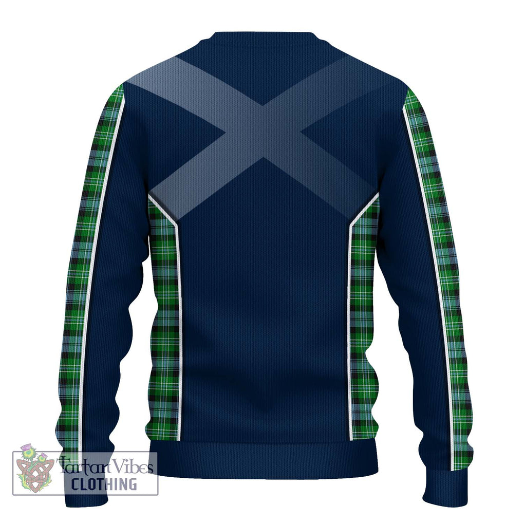 Arbuthnot Ancient Tartan Knitted Sweater with Family Crest and Lion Rampant Vibes Sport Style - Tartan Vibes Clothing