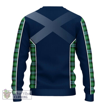 Arbuthnot Ancient Tartan Ugly Sweater with Family Crest and Lion Rampant Vibes Sport Style