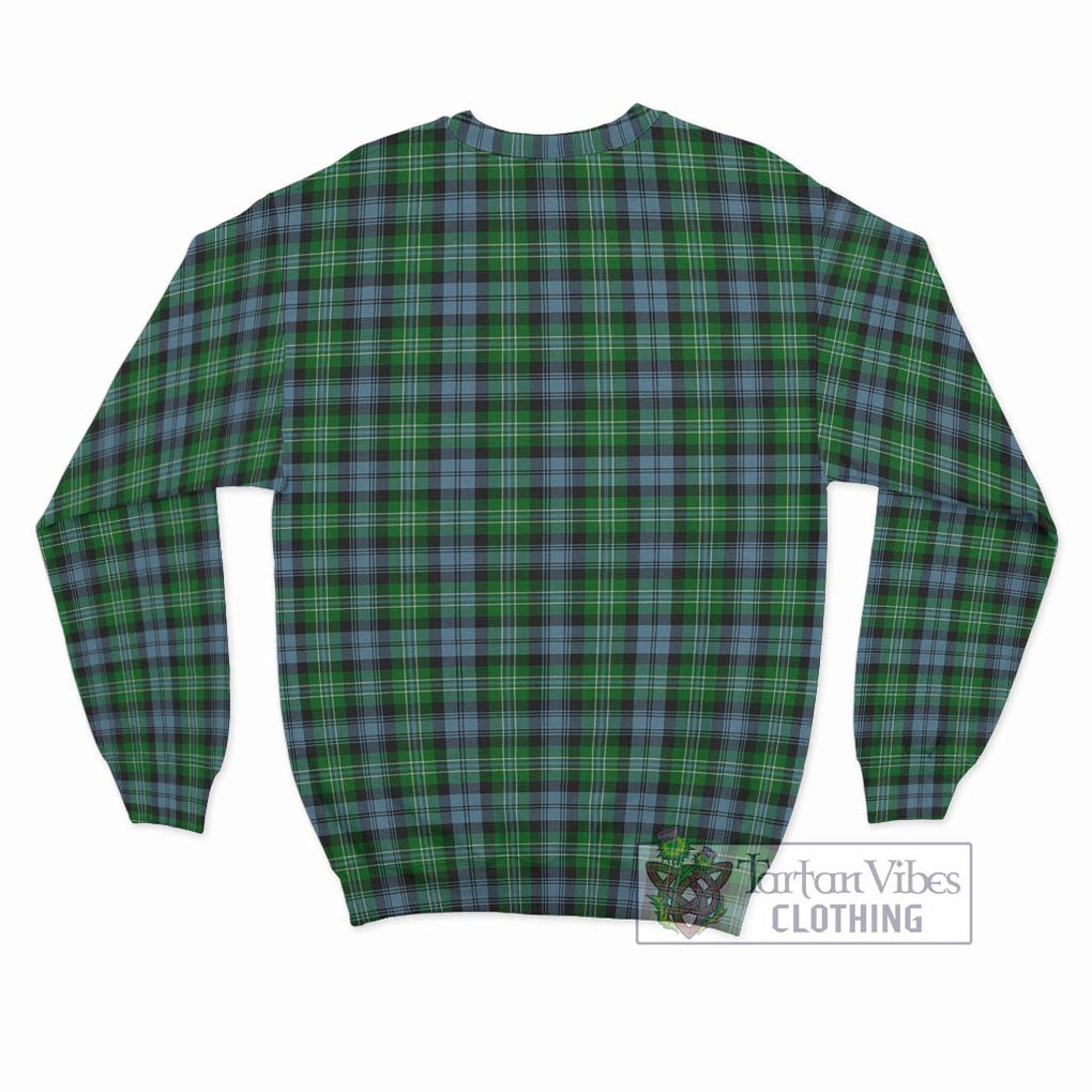 Arbuthnot Ancient Tartan Sweatshirt with Family Crest DNA In Me Style - Tartanvibesclothing Shop