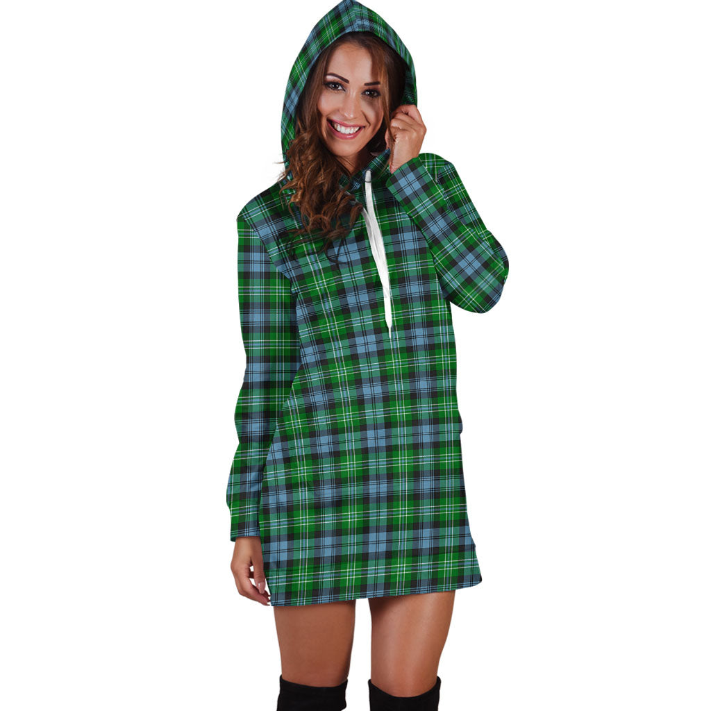 Arbuthnot Ancient Tartan Hoodie Dress - Tartan Vibes Clothing