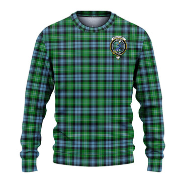 Arbuthnot Ancient Tartan Ugly Sweater with Family Crest