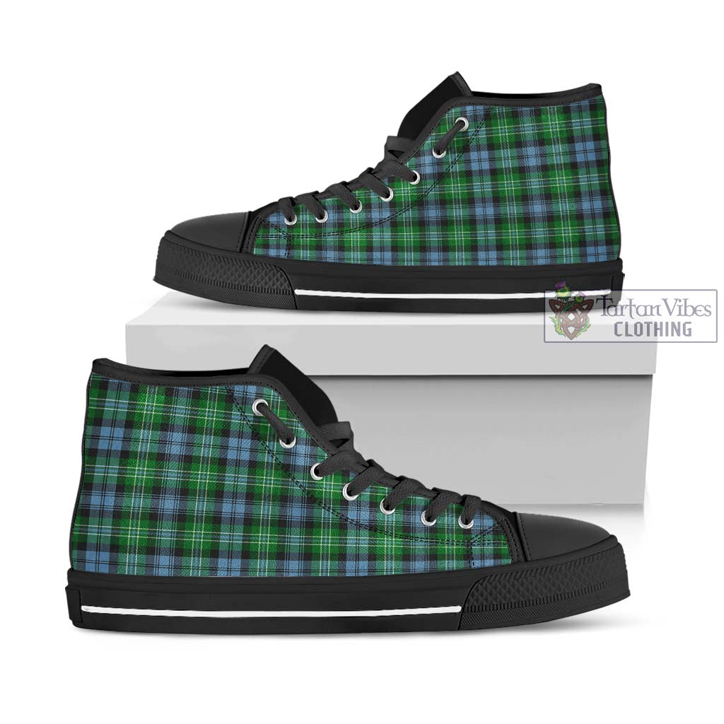 Tartan Vibes Clothing Arbuthnot Ancient Tartan High Top Shoes