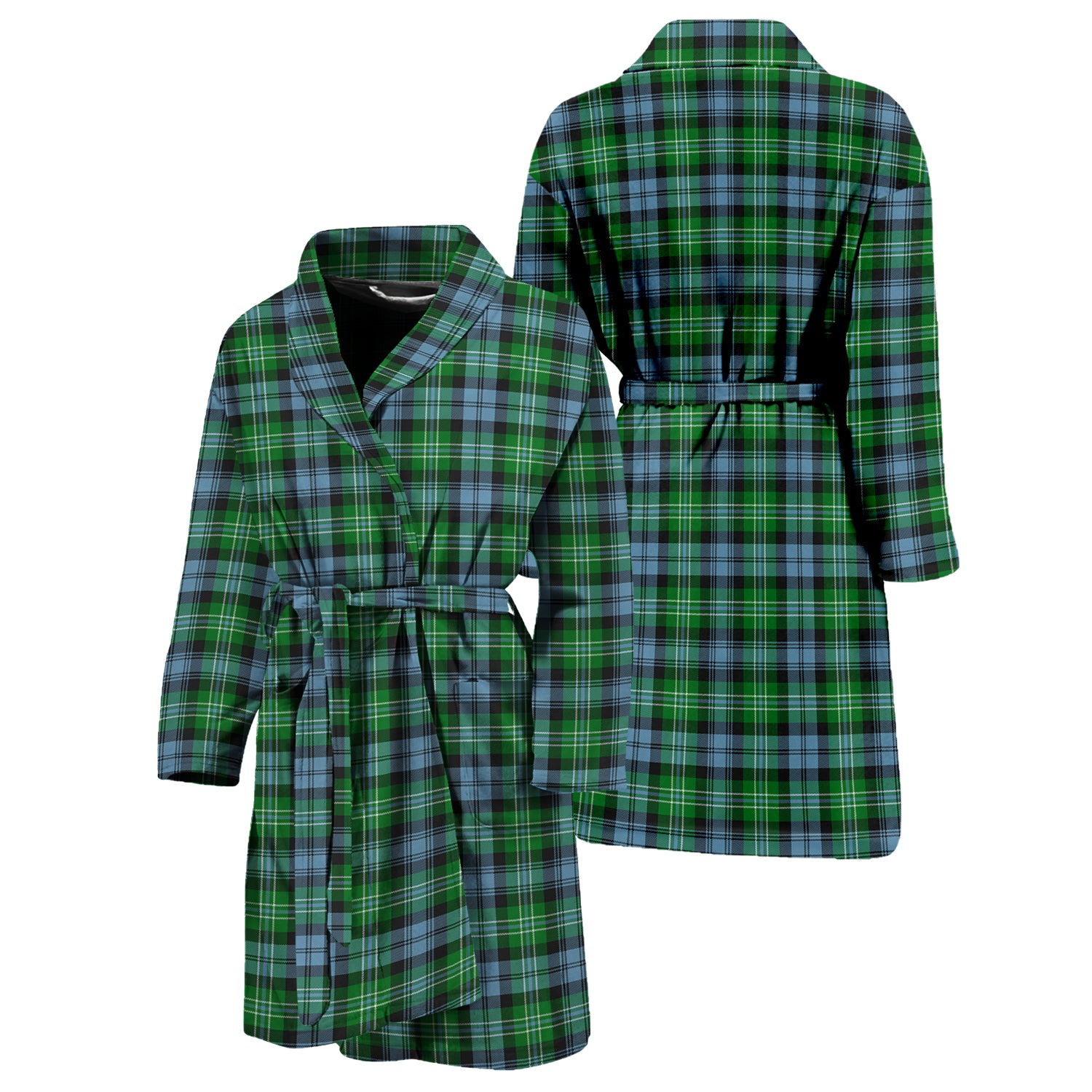 Arbuthnot Ancient Tartan Bathrobe Unisex M - Tartan Vibes Clothing