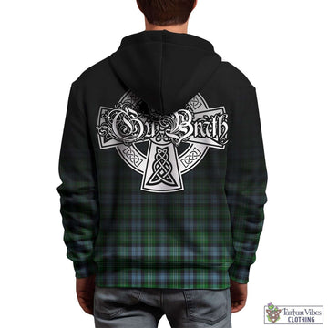 Arbuthnot Ancient Tartan Hoodie Featuring Alba Gu Brath Family Crest Celtic Inspired