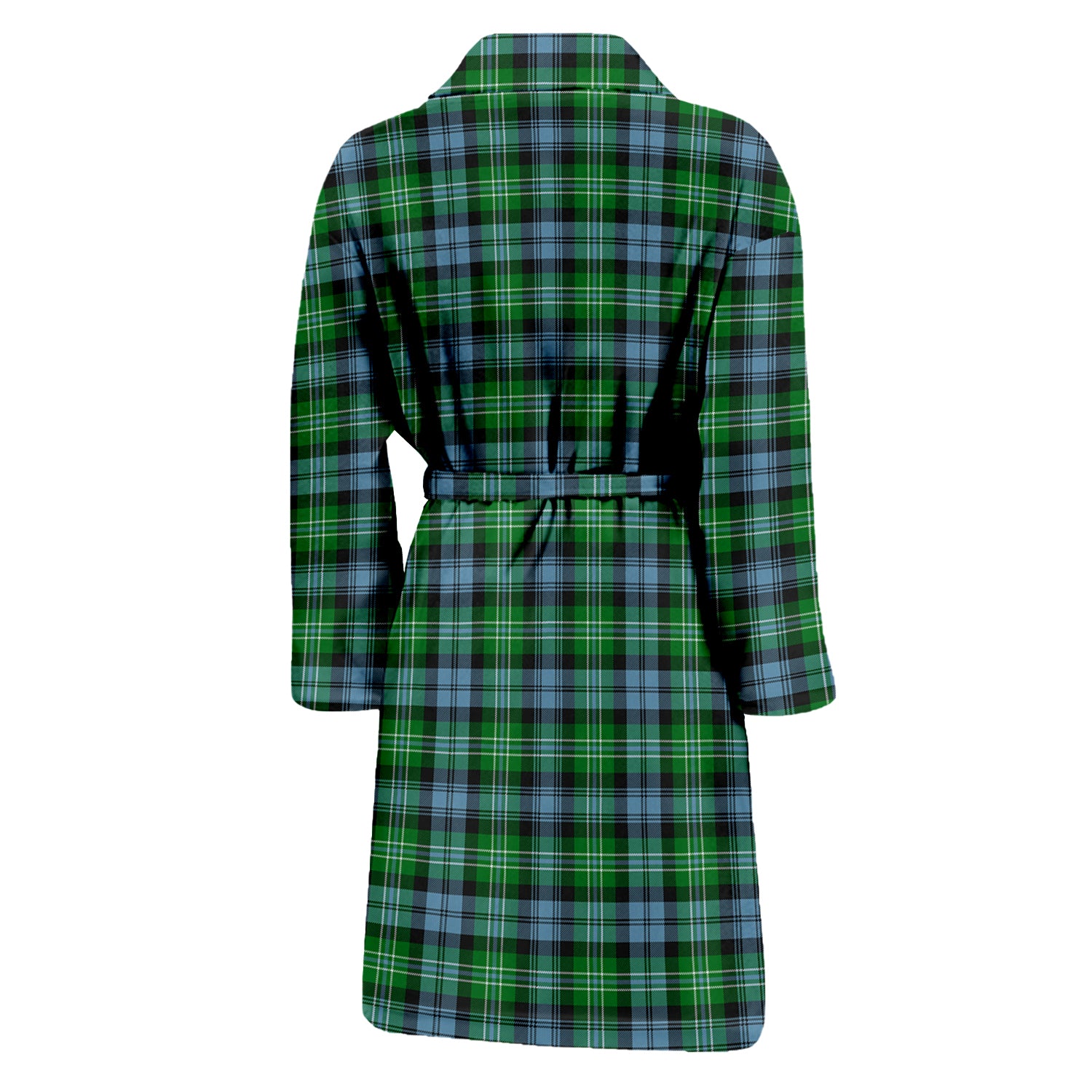 Arbuthnot Ancient Tartan Bathrobe with Family Crest - Tartan Vibes Clothing