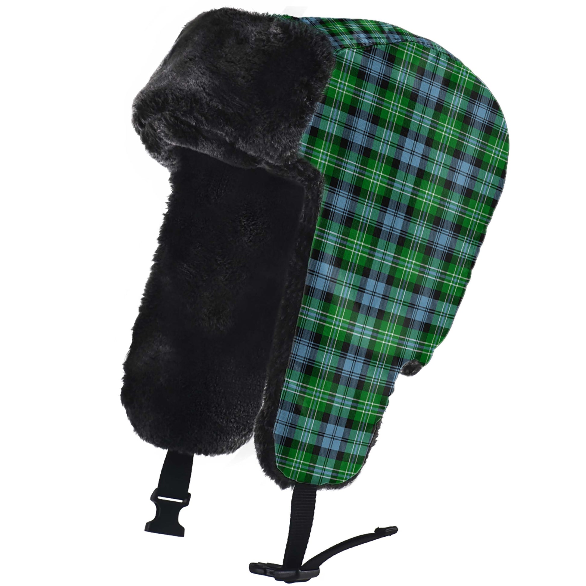 Arbuthnot Ancient Tartan Winter Trapper Hat - Tartanvibesclothing