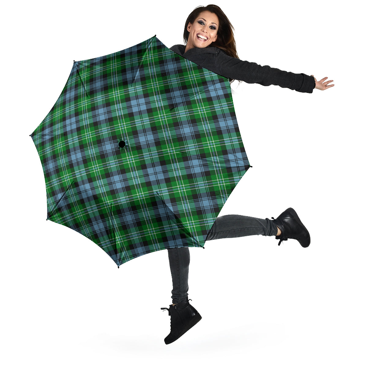 Arbuthnot Ancient Tartan Umbrella - Tartanvibesclothing