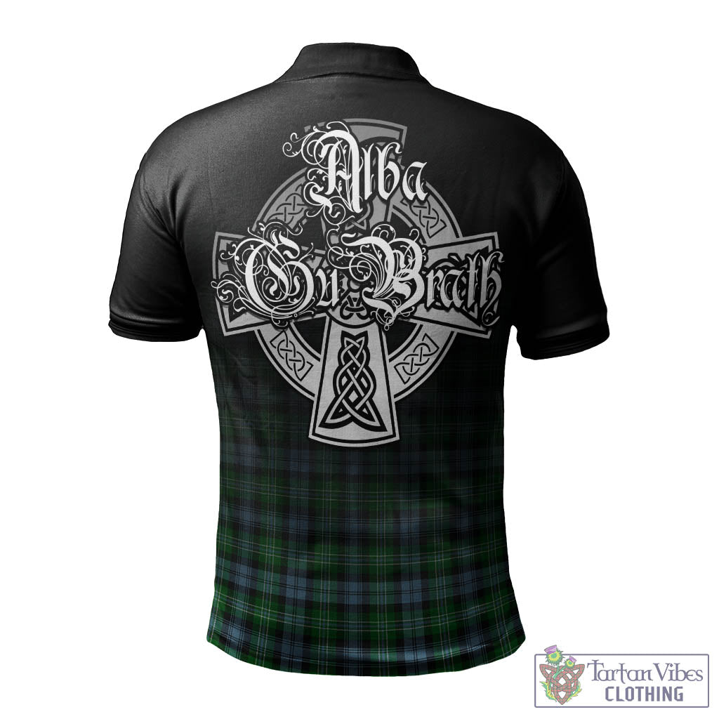 Tartan Vibes Clothing Arbuthnot Ancient Tartan Polo Shirt Featuring Alba Gu Brath Family Crest Celtic Inspired