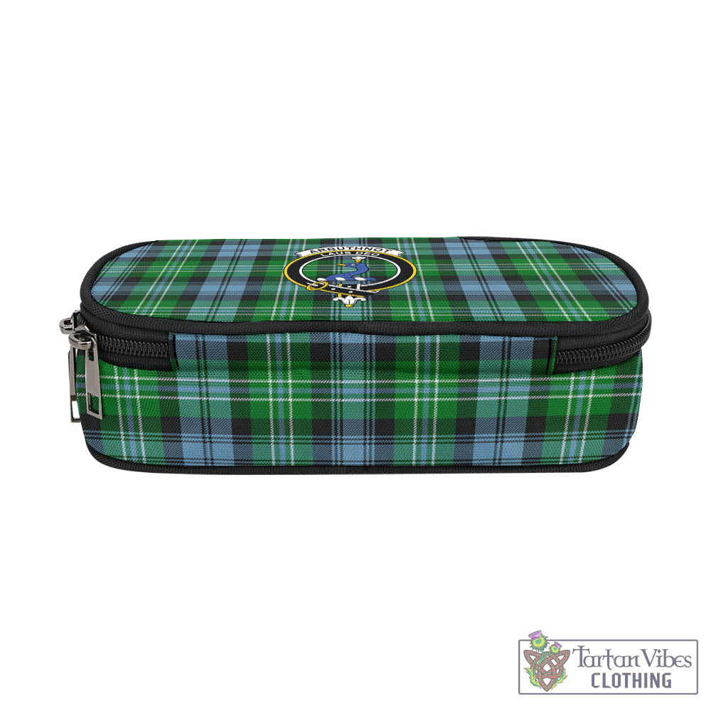 Tartan Vibes Clothing Arbuthnot Ancient Tartan Pen and Pencil Case with Family Crest