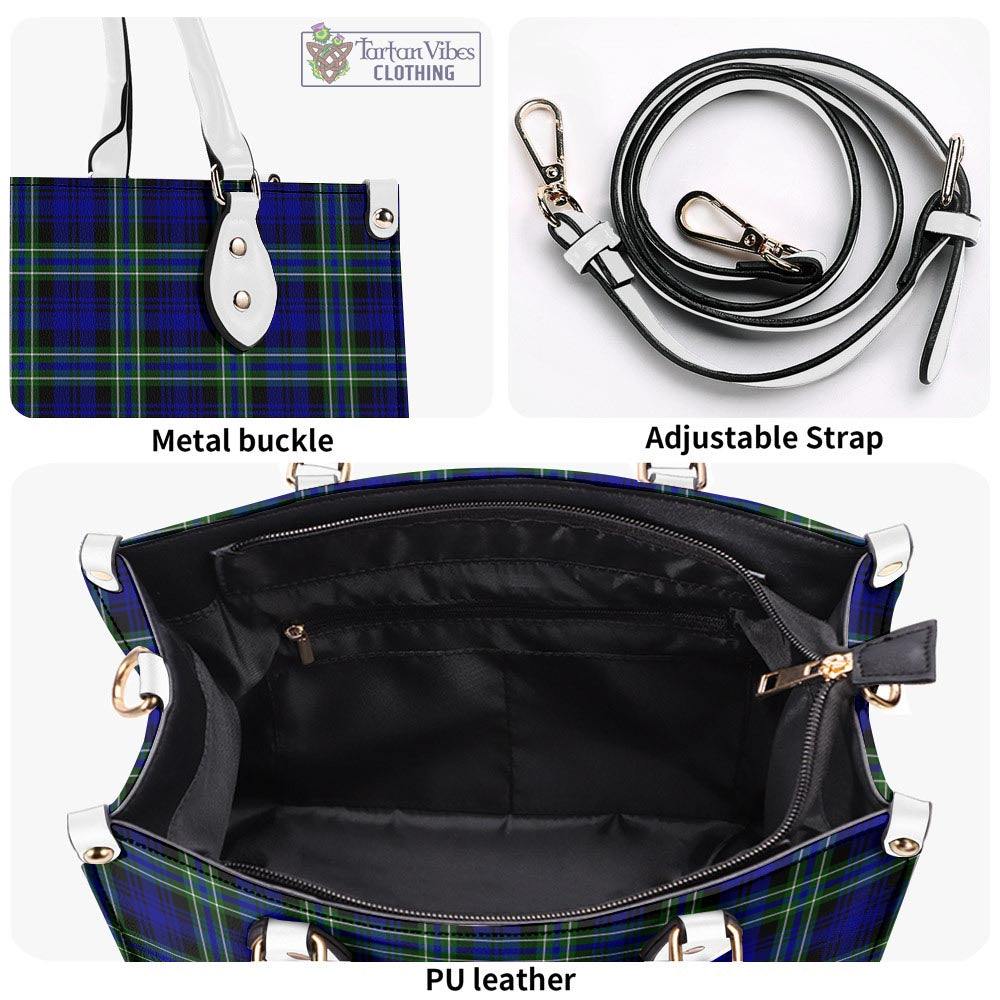 Tartan Vibes Clothing Arbuthnot Modern Tartan Luxury Leather Handbags