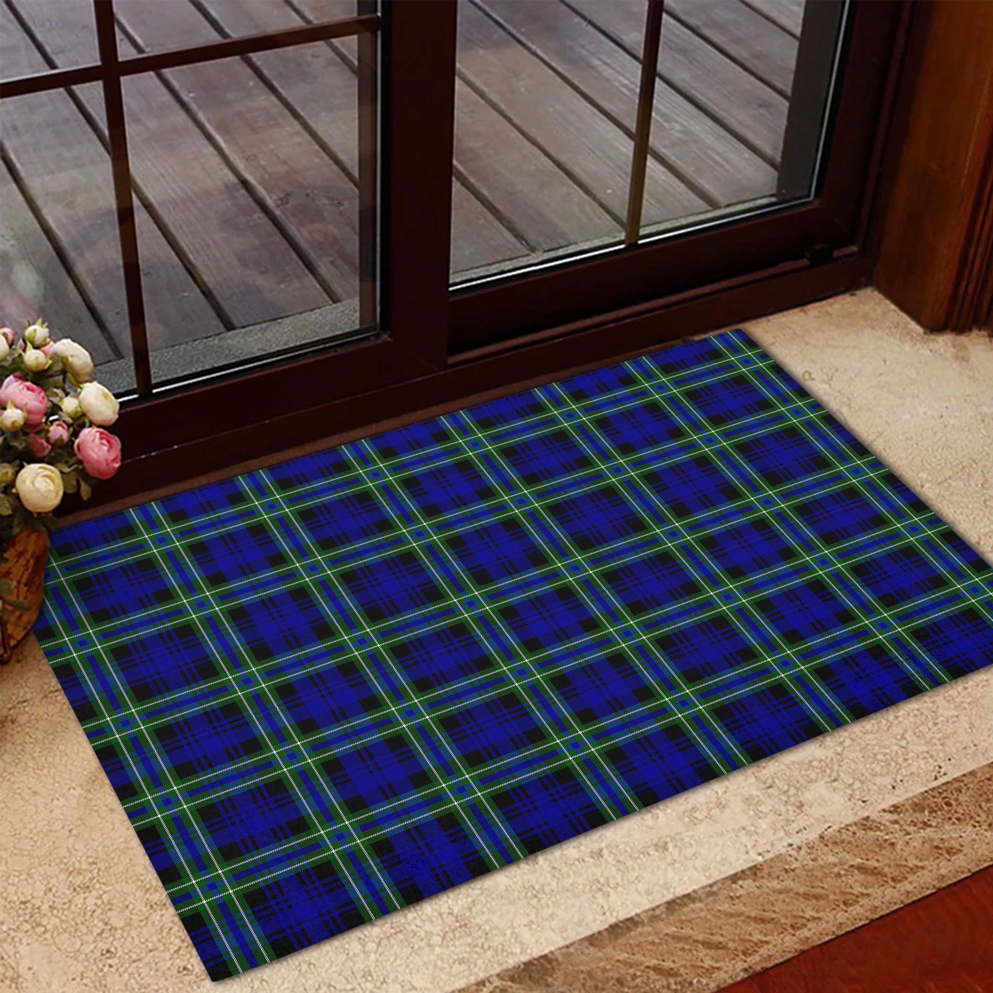 Arbuthnot Modern Tartan Door Mat - Tartanvibesclothing