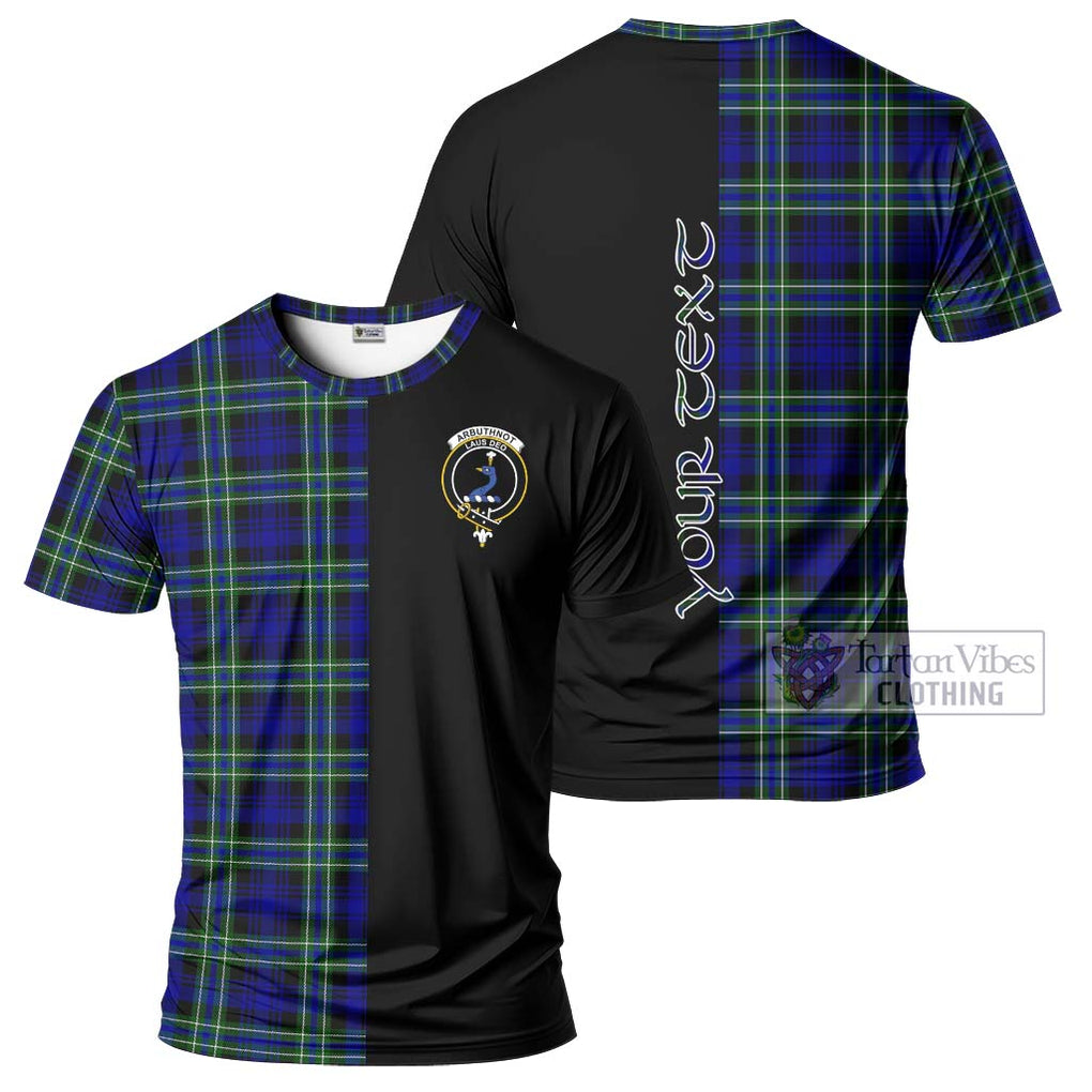 Arbuthnot Modern Tartan T-Shirt with Family Crest and Half Of Me Style Kid's Shirt - Tartanvibesclothing Shop