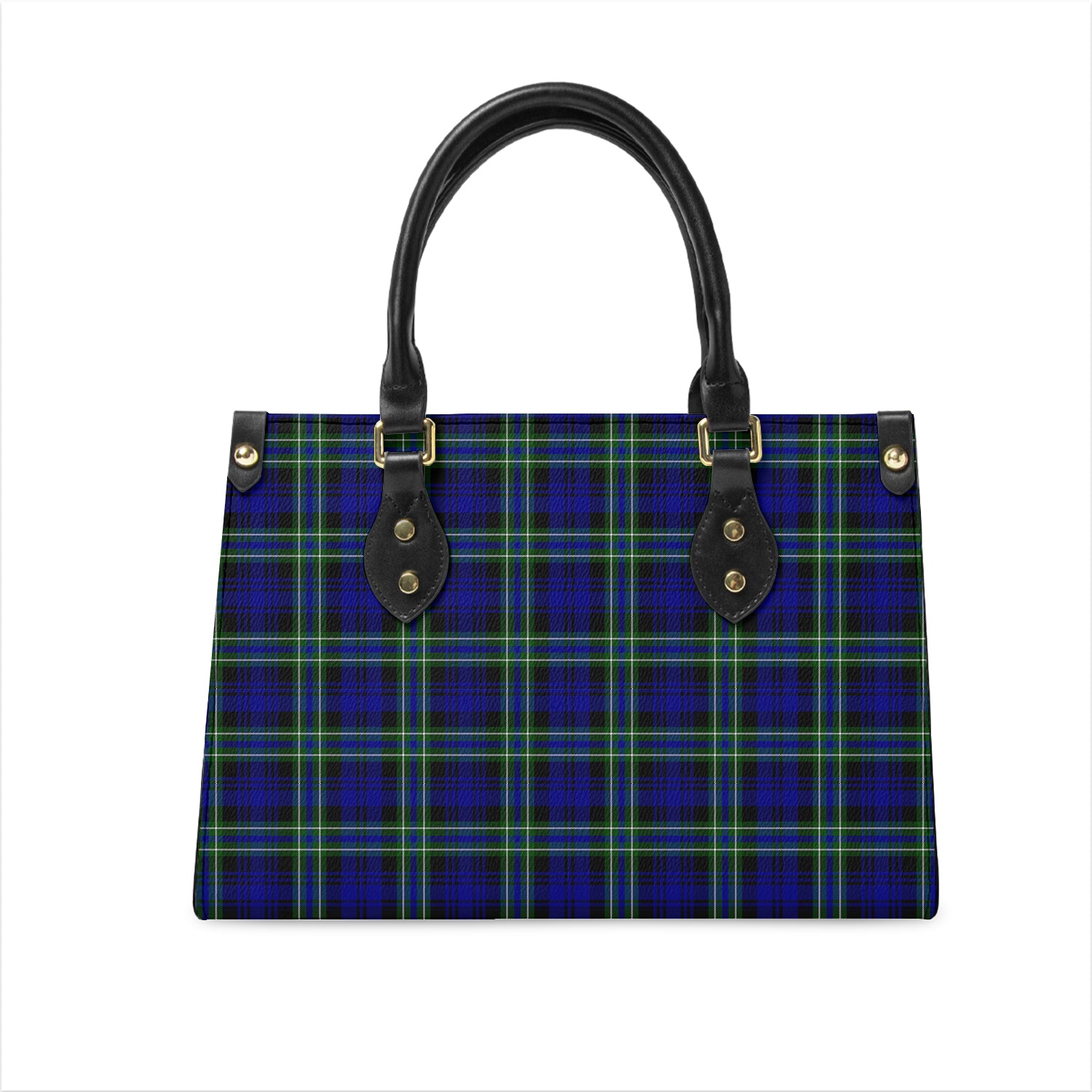 Arbuthnot Modern Tartan Leather Bag One Size 29*11*20 cm - Tartanvibesclothing