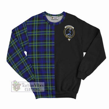 Arbuthnot Modern Tartan Sweatshirt with Family Crest and Half Of Me Style