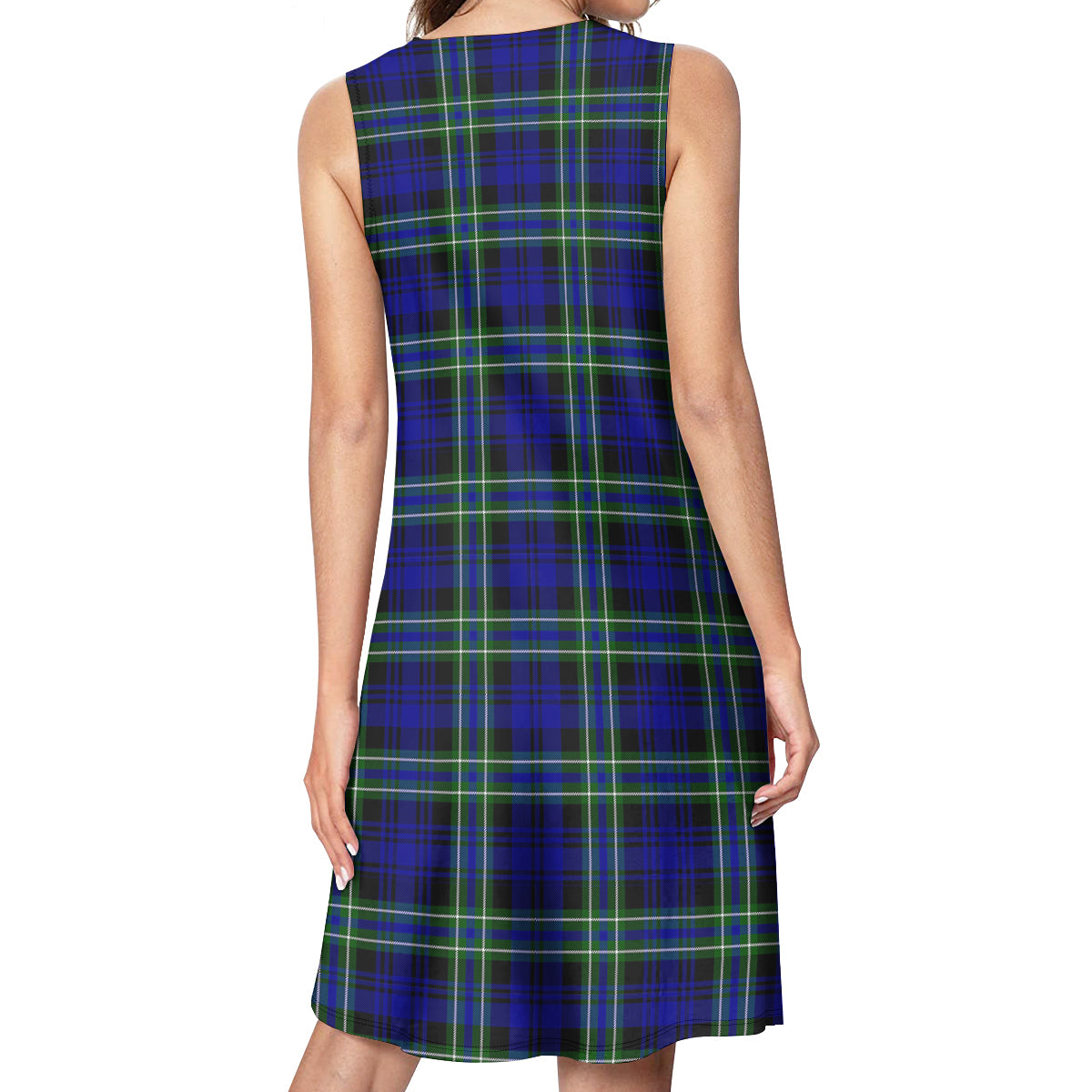 Arbuthnot Modern Tartan Womens Casual Dresses - Tartanvibesclothing