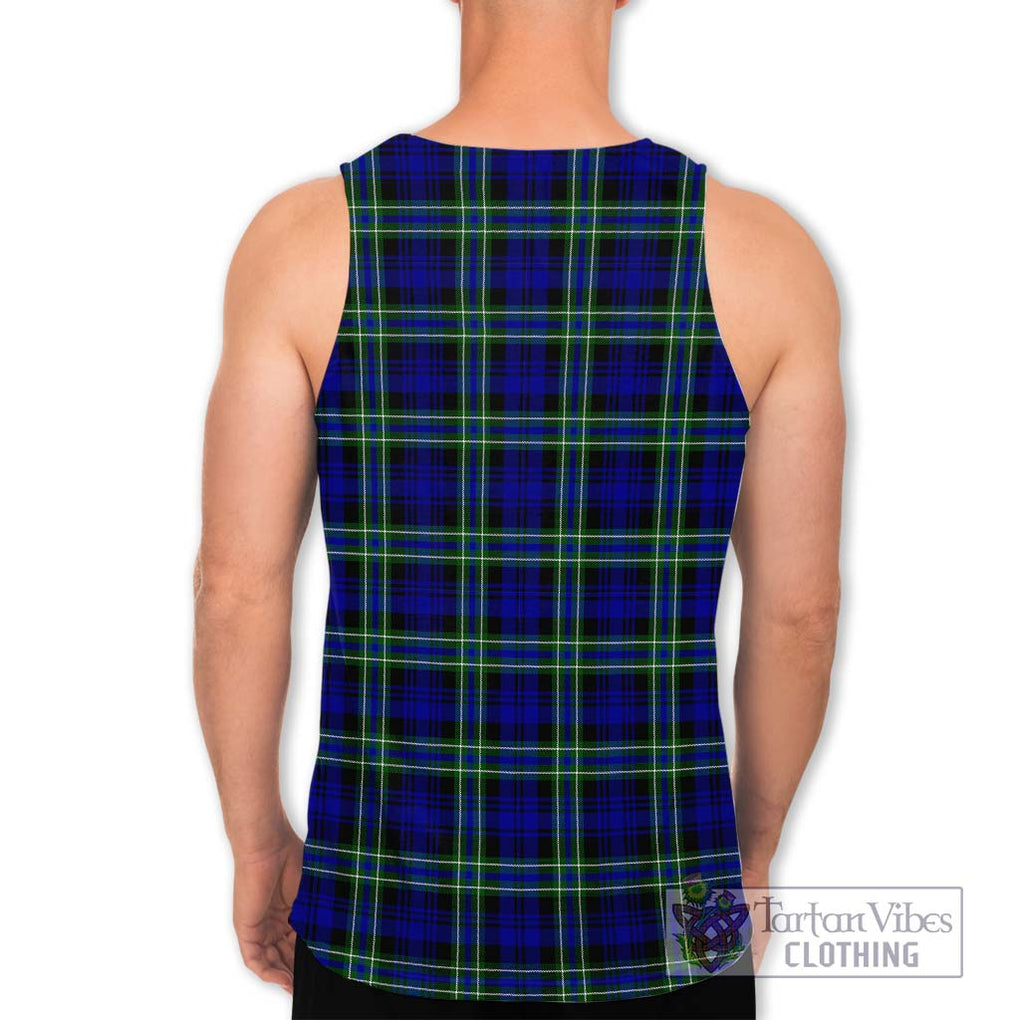 Arbuthnot Modern Tartan Men's Tank Top with Family Crest DNA In Me Style - Tartanvibesclothing Shop